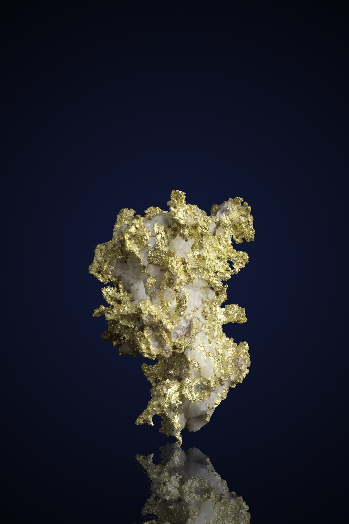 Stunning, Radiant Natural Gold Nugget with Quartz - CA - 3.64 grams (image for) Stunning, Radiant Natural Gold Nugget with Quartz - CA - 3.64 grams